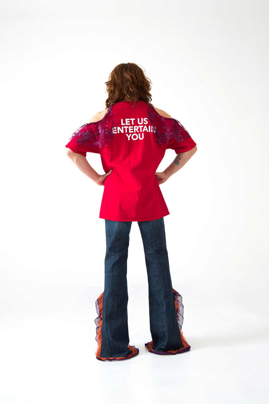 The Papillon Tee "Let Us Entertain You"