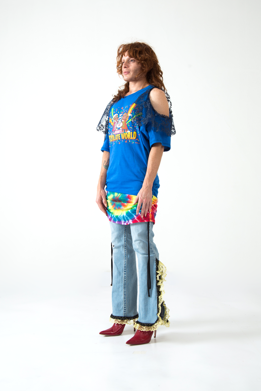 The Papillon T-Dress "Chocolate World"